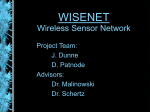 WISENET Wireless Sensor Network