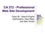 class 26 slides - CDF Web Solutions