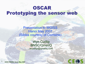 Sensorweb_OSCAR_Cudlip