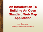 Internet Mapping Application