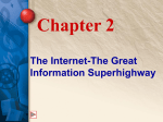 Chapter 2 The Internet and Multimedia