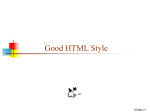 HTML Style