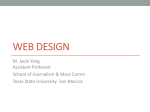 Design Principles - Web Design & Publishing
