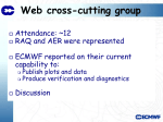 P - GEMS Project at ECMWF