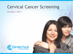 Cervical Cancer Screening (PowerPoint)