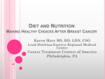 Diet and Nutrition - Living Beyond Breast Cancer