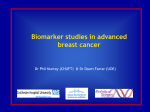 Biomarker studies in advanced breast cancer