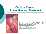 Cervical Cancer: Prevention & Treatment