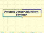 Prostate Cancer Education Seminar