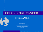 COLOREKTAL CANCER