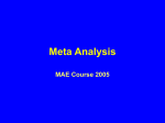 Meta Analysis