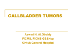 GALLBLADDER TUMORS