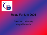 Relay For Life - Shepherd University