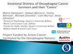 Psychological well-being among carers of survivors of