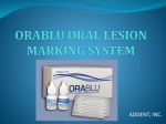 ORABLU ORAL LESION MARKING SYSTEM