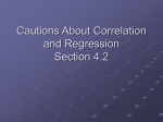 4.2 Correlation Cautions