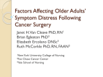 Type and Prevalence of Symptoms Experienced by Older Adults