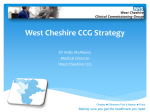 WCCCG Strategy Andy McAlavey ppt