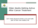 Older Adults Getting Active After Cancer Treatment - PARC