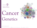 Tumor suppressor genes