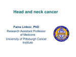 Head and Neck Cancer - University of Pittsburgh