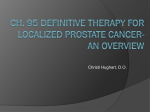 Ch. 95 Definitive Therapy for Localized Prostate Cancer