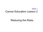 Cancer Prevention Education
