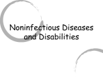 Unit 8 Noncommunicable Diseases and Disabilities