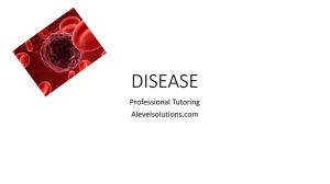 disease - Alevelsolutions