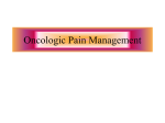 3-Nociceptive rather than neuropathic pain