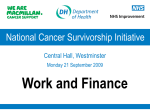 Work and cancer: the challenge Expert panel round table discussion