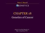 CHAPTER 18 Genetics of Cancer