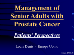 Prostate Cancer The Holistic Approach 26th Congress SIU