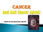 ANTI- CANCER AGENTS