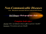 Non-Communicable Diseases Chapter 19