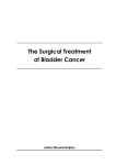 The Surgical Treatment of Bladder Cancer Jakko Nieuwenhuijzen