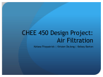 CHEE 450 Design Project: Air Filtration