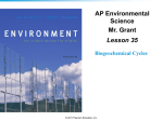 APES Lesson 35 - Biogeochemical Cycles - science-b