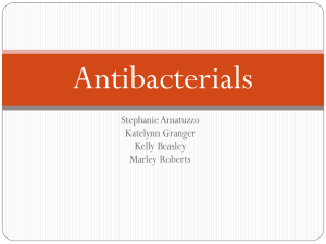 Antibacterials