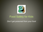 Food Safety for Kids - Communicating Food for Health