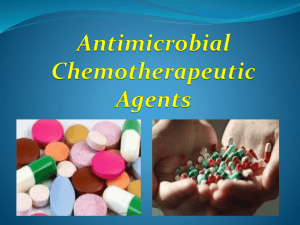 Continue Classification of antibiotics l antibacterial