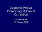 Diagnostic Medical Microbiology & Clinical Correlation