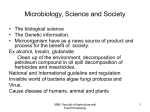 Microbiology, Science and Society