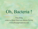 Oh, Bacteria - Dr. Annette M. Parrott