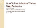 How To Treat Infections Without Using Antibiotics