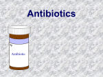 Antibiotics - The SC EBS