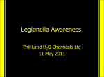 Legionella Control - Institution of Occupational Safety