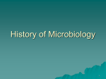 2 History of Microbiology