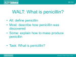 penicillin - BACA GCSE