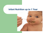 File Lifespan Infant Nutrition up to 1 Year